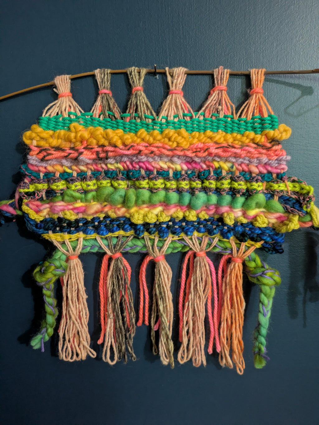 Techno wall hanging, small